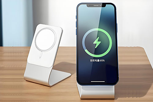 Wireless charger magnets